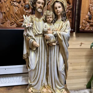 Sagrada Familia línea dorada 60 cm