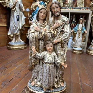 Sagrada Familia línea dorada 60 cm