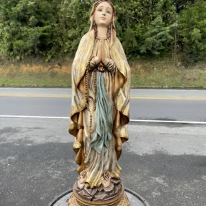 Virgen de Lourdes 100 cm