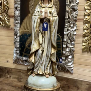 Virgen de la Rosa Mística 70 cm